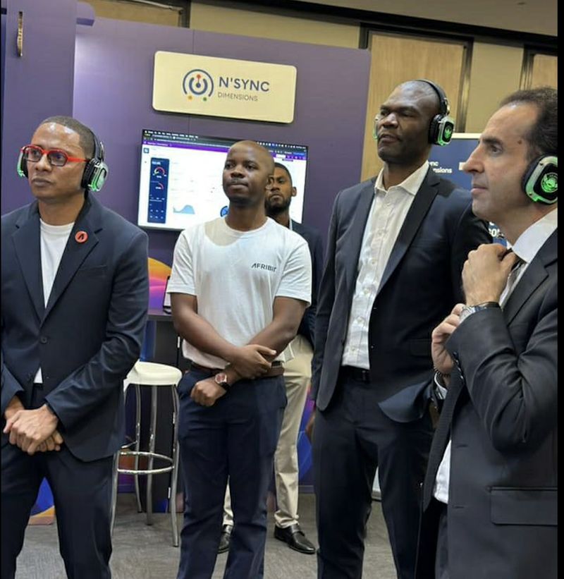 Presenting AI innovation at the Microsoft offices