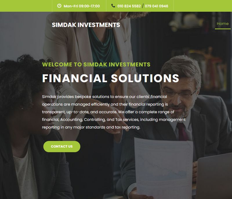 Accounting services website